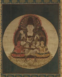 The Secret Five Bodhisattvas Gohimitsu Bosatsu, 1200-tal.