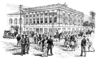 Senatshuset, Rio de Janeiro, Brasilien, 1892