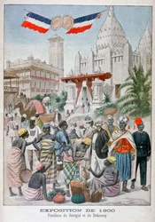Sengalise-paviljongen vid världsutställningen 1900, Paris, 1900
