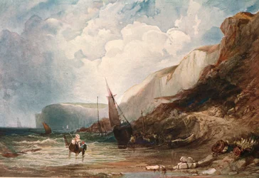 The Shrimpers, c1900.