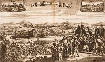 Belägringen av Bonn, 1689 Från: Krigsscenen.