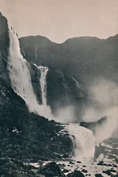Skjeggedalfallen, 1914.