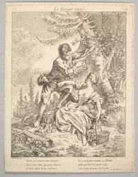 The Sly Shepherd, 1700-talet.