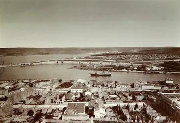 South Bay och Cape Paul, Sevastopol, Krim, 1850-talet