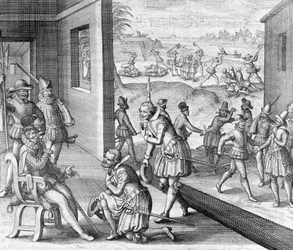 De spanska fångar Fort Caroline, 1565 1631