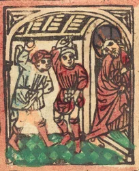 Kristi stening, ca. 14401450.