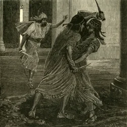 Kampen mellan Gomates och Gobryas, 1890.
