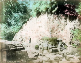 T Tamadare Falls, Yumto, Hakone, Japan