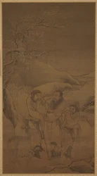 The Tearful Parting of Su Wu and Li Ling, Ming-dynastin, 1500-talet.