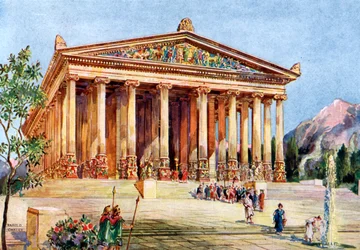 Artemistemplet, Efesos, Turkiet, 1933-1934