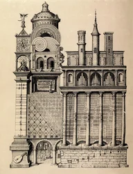 Musikens tempel av Robert Fludd, 1617