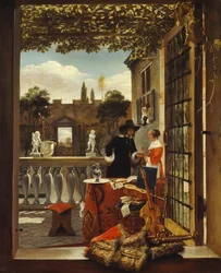 Terrassen, ca. 1660.