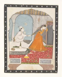 Den skygga bruden, ca. 1800.