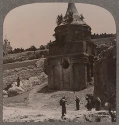 Absaloms grav i Josafats dal, c1900
