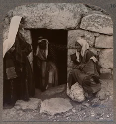 Lazarus grav, Betania, c1900