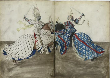The Tournament Book of René dAnjou, ca 1447