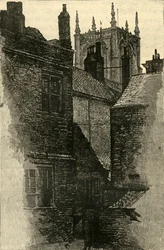 Den heliga treenighetens torn, 1898.