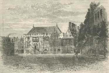 Rådhuset, Haarlem, 1890.
