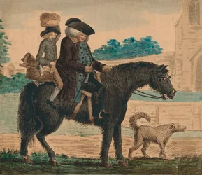 Den triumferande ingången av en Peck-limpa till Grandchester, c1787.
