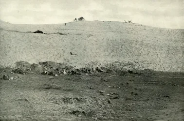 Det turkiska nederlaget vid Suezkanalen, c1915, 1919.