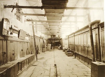 De övre handelsraderna på Röda torget, Moskva, Ryssland, 1886