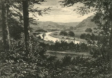 The Vale of Avoca, 1898.