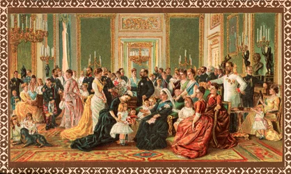 Den viktorianska kungafamiljen, 1887