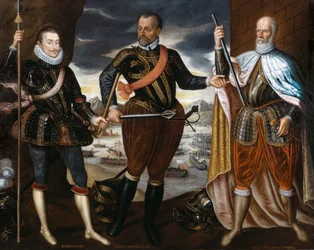 The Victors of Lepanto: John of Austria, Marcantonio Colonna, Sebastiano Venier, ca. 1575.