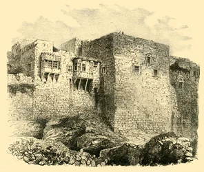 Jerusalems murar, 1890.