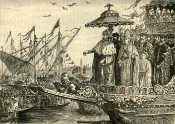 Adriatiska havets bröllop, c991-1009, 1890.