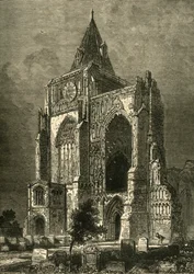 Västfronten, Crowland Abbey, 1898.