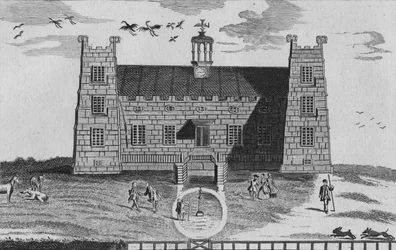 The West Prospect of Lumley-Castle, c1767