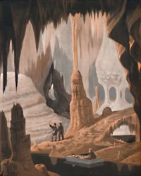 En stalaktitgrottas under och skönhet, 1935