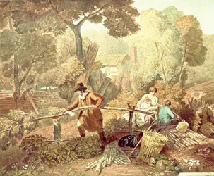 Vedhuggaren, 1812, c1900.