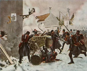Württemberg-divisionen i Champigny, 2 december 1870, 1936.