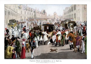 Avskedet i Fontainebleau, Frankrike, 20 april 1814 1900