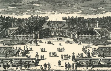 Amfiteatern i Villa Pamphili, 1670, 1903.