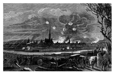 Bombardementet av Strasburg, Frankrike, 1875
