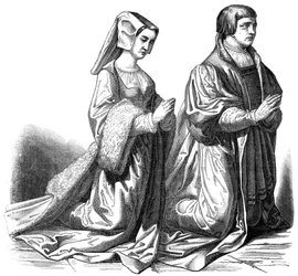Borgerskapet i Gand ber, 1400-talet 1846