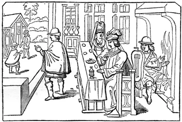Bycocketen, omkring 1470, 1910