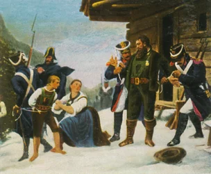 Tillfångatagandet av Andreas Hofer, 1809, 1936.
