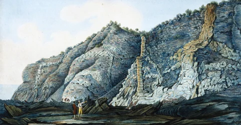 Konen av berget Somma, kungariket Neapel, ca 1776