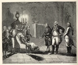 Fredrik II:s död den 17 augusti 1786.