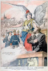 Nedrustningen av Frankrike, såret blöder alltid, herr Jaures!, 1903