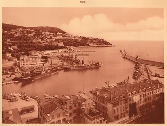 Hamninloppet och Mont-Boron, Nice, 1930.