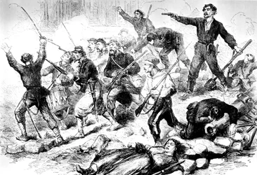 Kommunardernas sista strid maj 1871, Pariskommunen