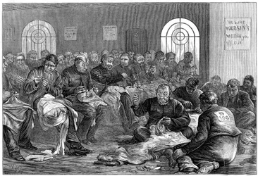 Nålrummet, Clerkenwell Prison, London, 1874