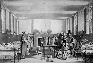 Det kungliga besöket på Brompton Hospital, 1850-talet, c1920