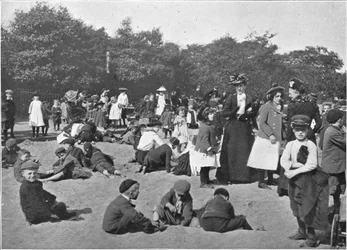 Sandlådan, Victoria Park, London, c1900 1901