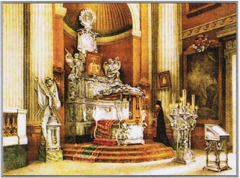 Sankt Alexander Nevskijs helgedom, 1890